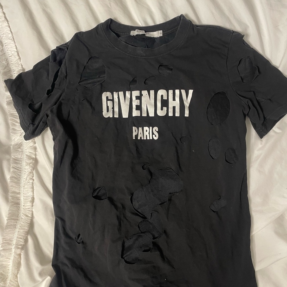 Authentic distressed givenchy t shirt